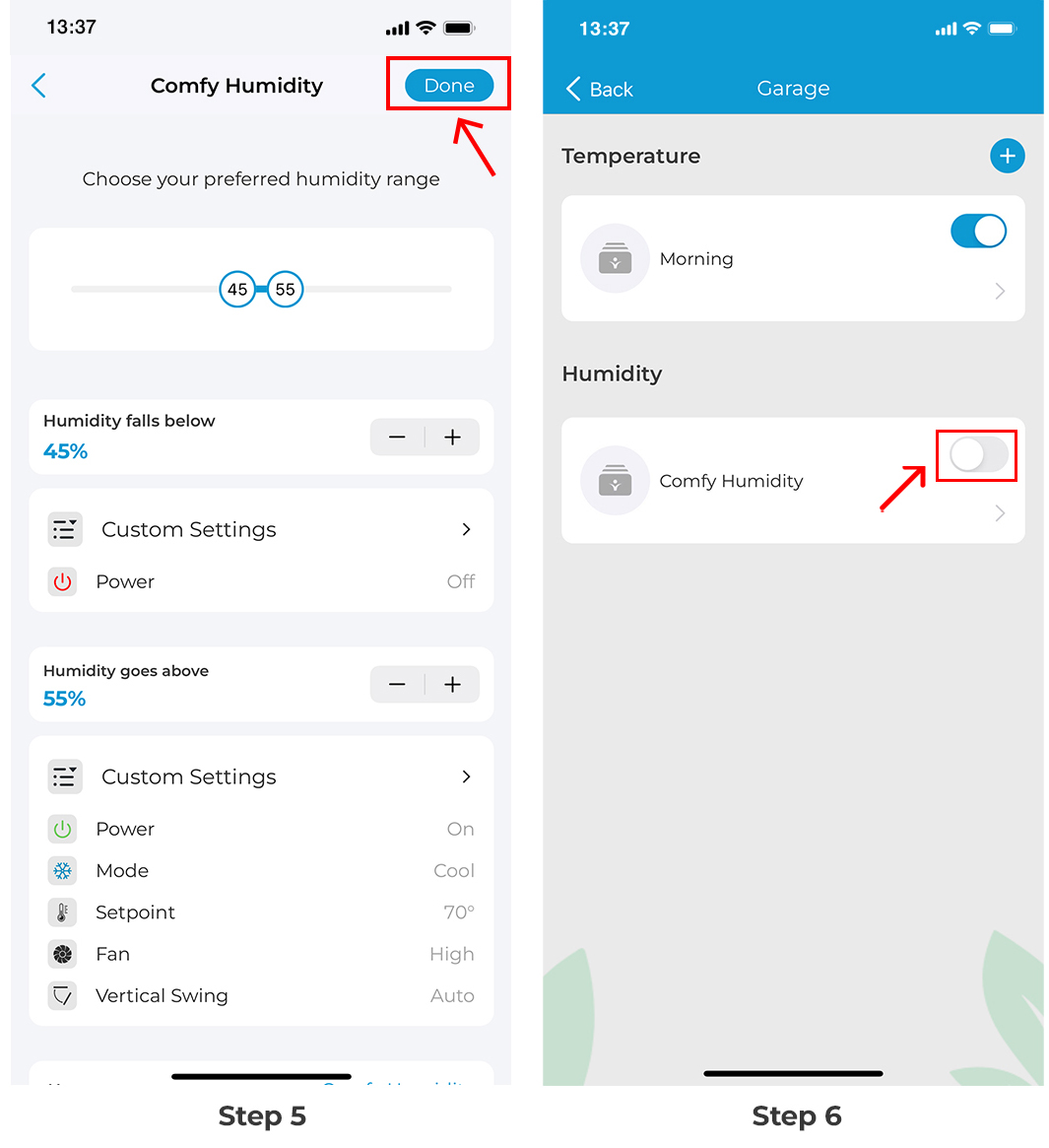 What is Comfy Humidity Mode? How can I set comfy humidity mode using ...
