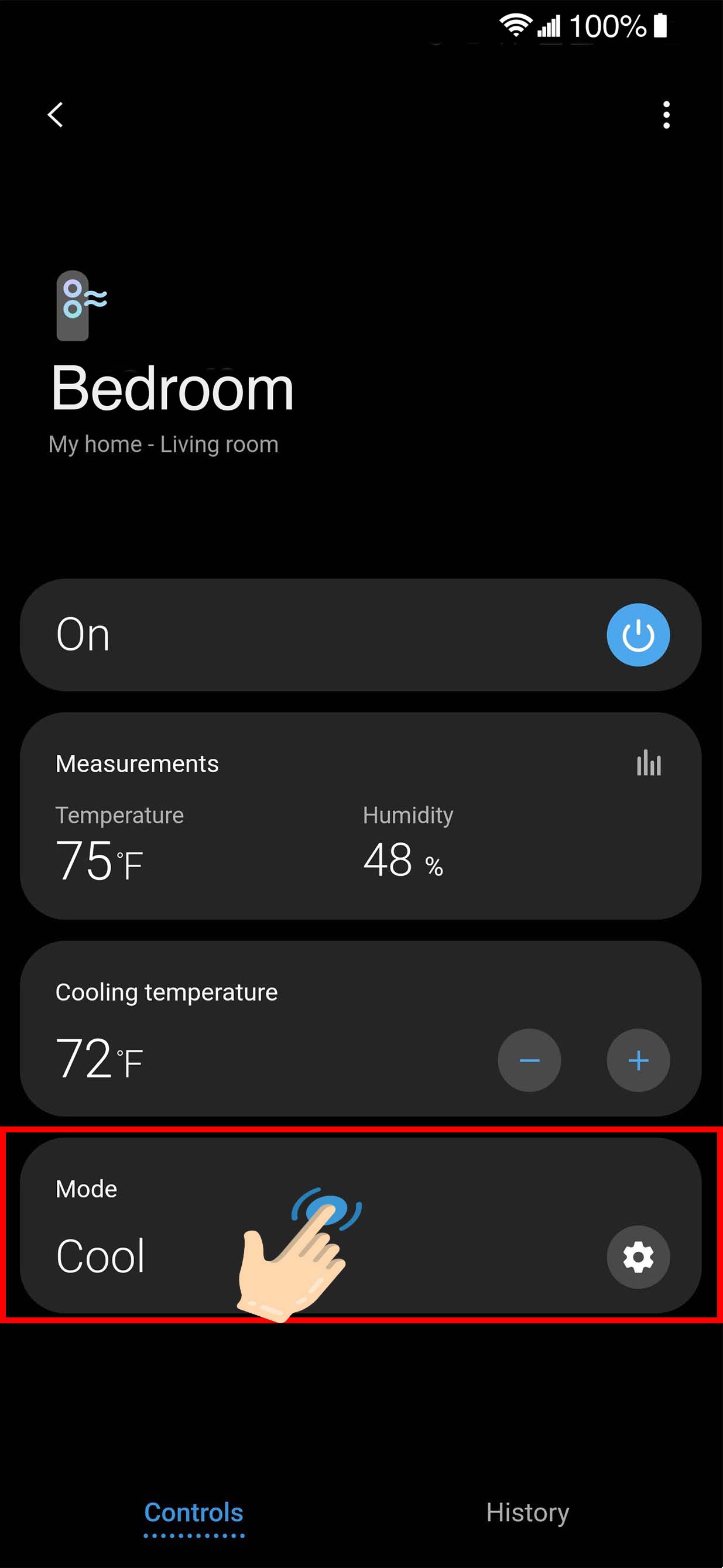 What is 'Comfy Temperature Mode'? How can I set comfy temperature