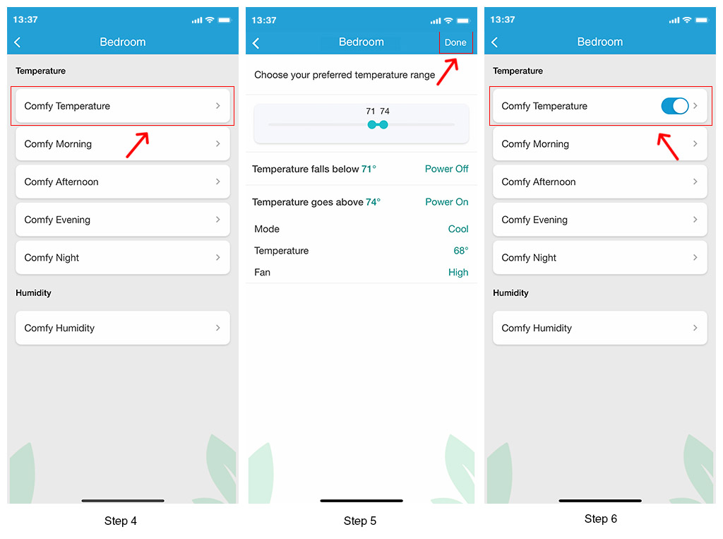 What is 'Comfy Humidity Mode'? How can I set comfy humidity mode