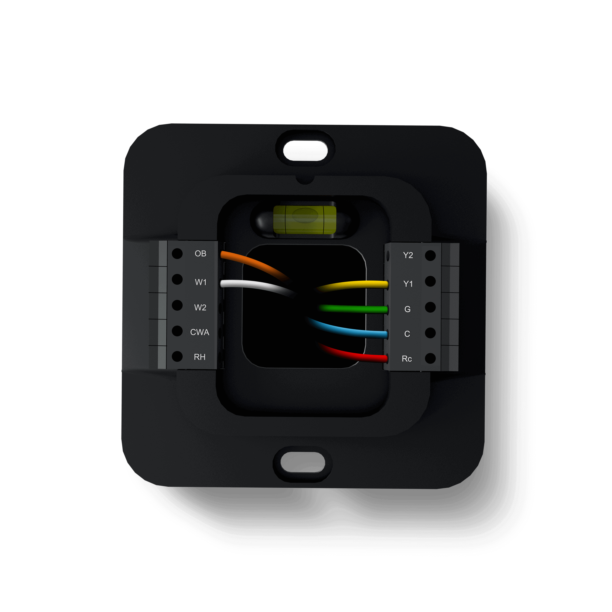 1 Stage Heat Pump with Aux Heat wiring configuration