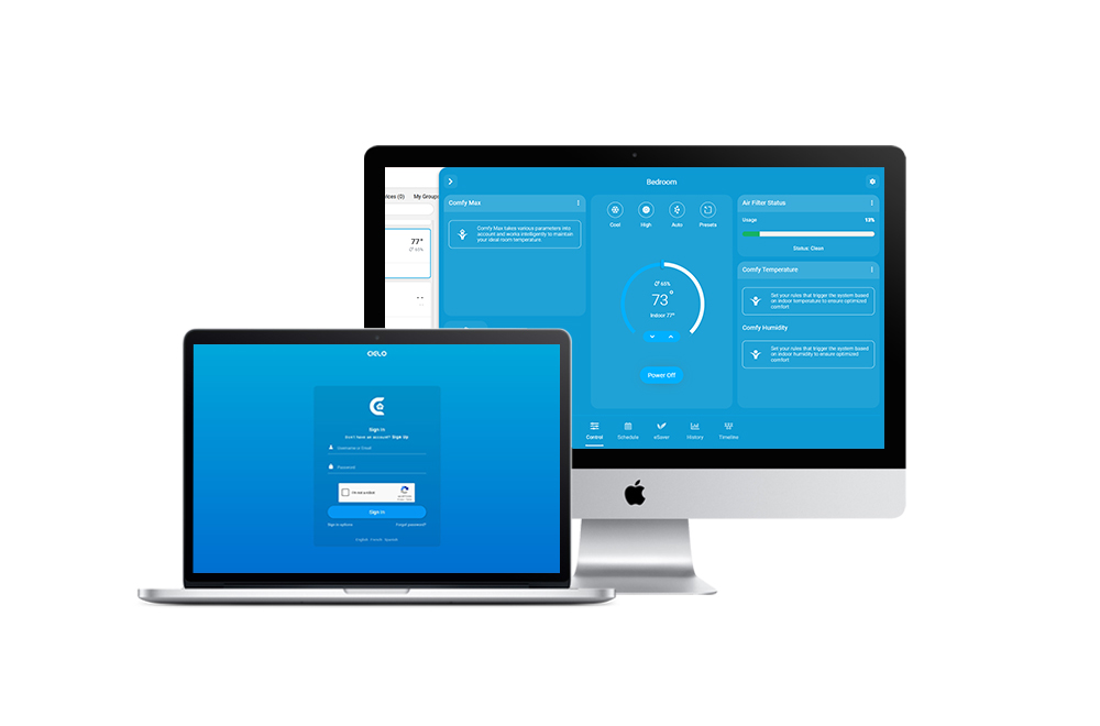 Cielo Smart AC Mobile Application for iOS & Android Users